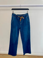 Drawstring Waist Jeans