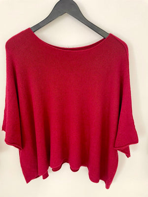 Cropped Sleeve Jumper