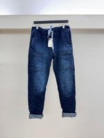 Patch Pocket Jogger Jeans