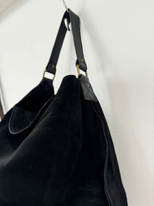 Suede Tote Bag