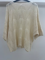 Cream Crochet Jumper