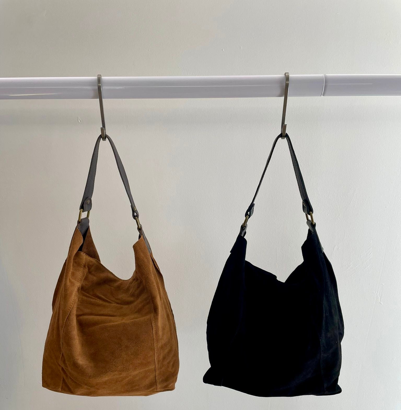 Suede Tote Bag