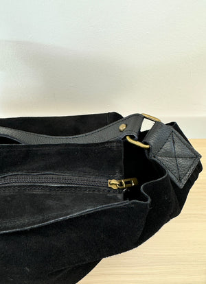 Suede Tote Bag