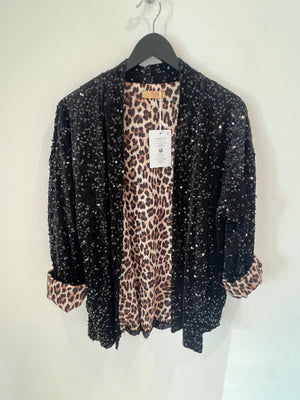 Loose Sequin Jacket