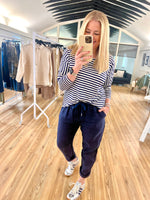 Breton Striped Hi-Lo T-Shirt