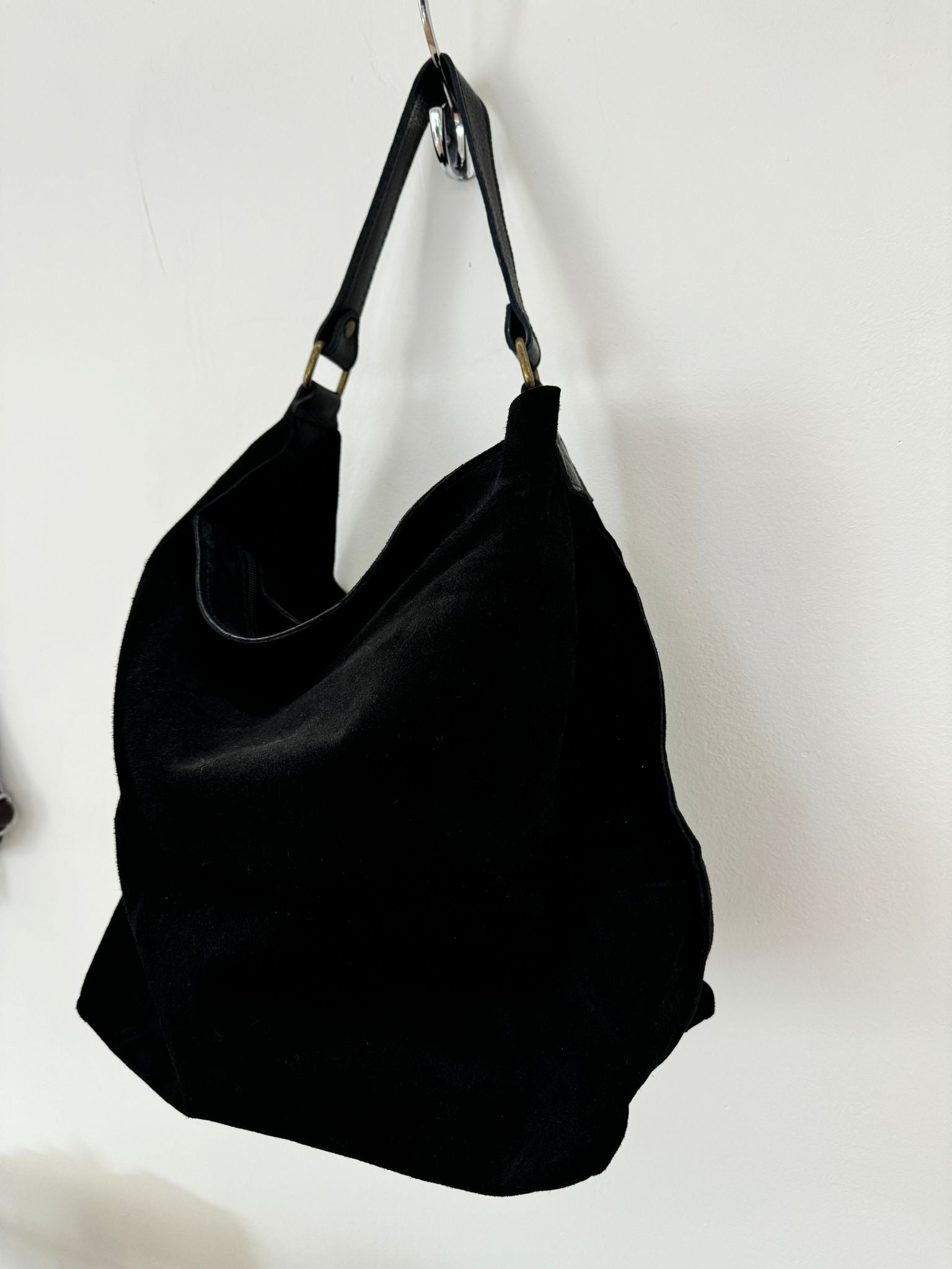 Suede Tote Bag